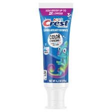 Dentifrice Enfants Changement Couleur