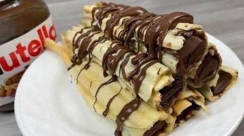 Crêpes au Nutella
