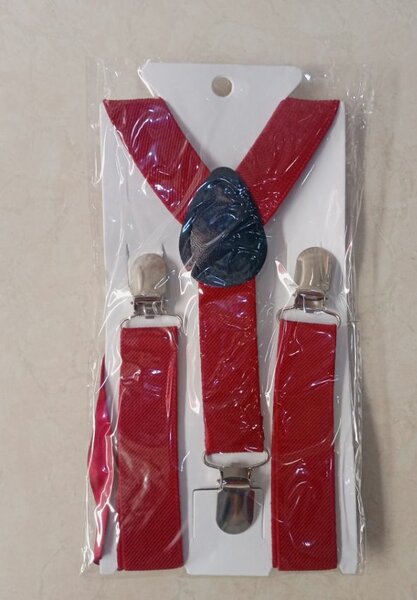 BOYS SUSPENDERS & BOW TIE