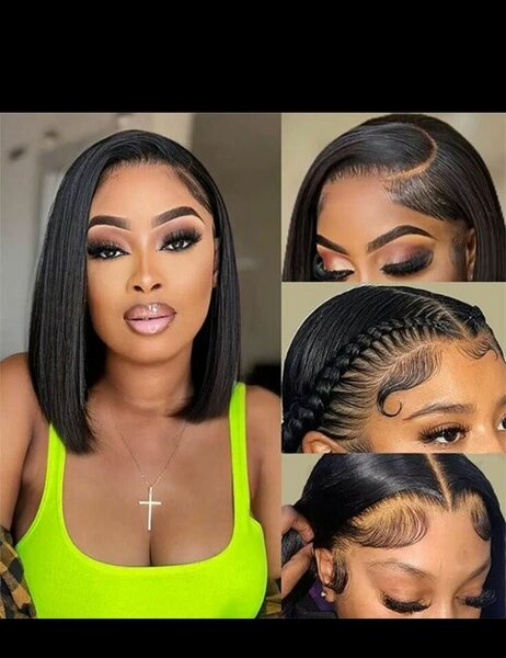 Perruque Bob Lace Front