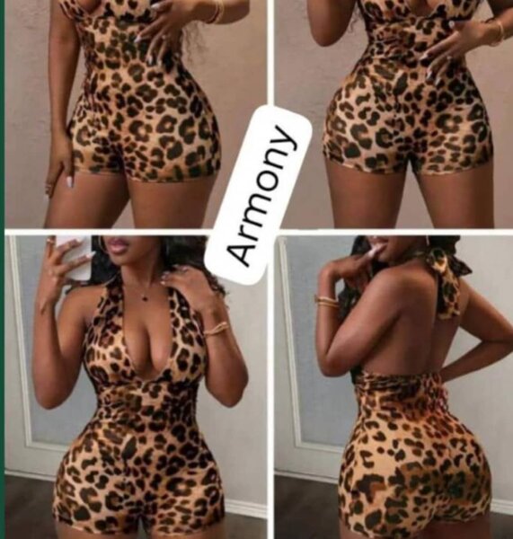 Combinaison Léopard Sensuelle