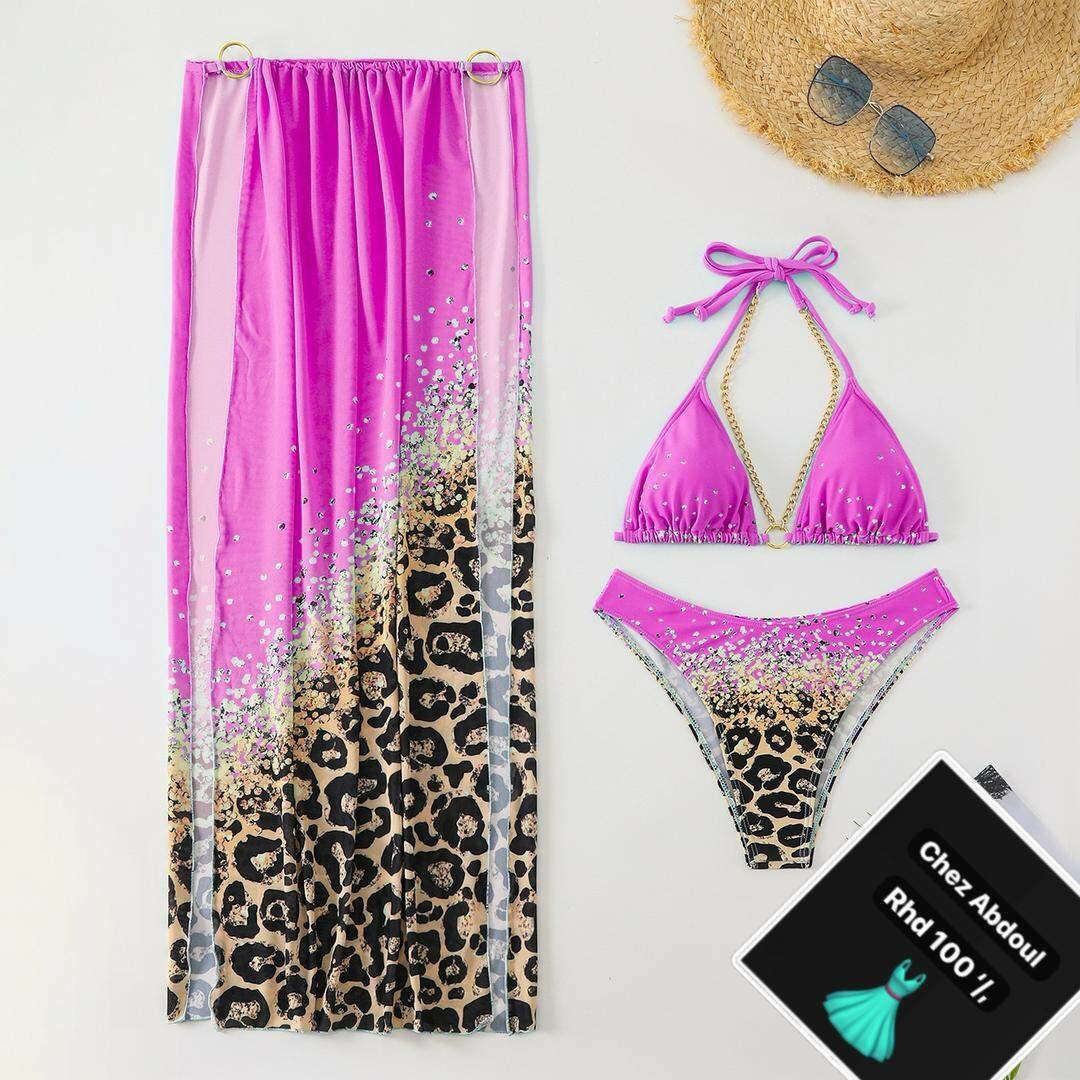 Maillot de bain tropical avec robe