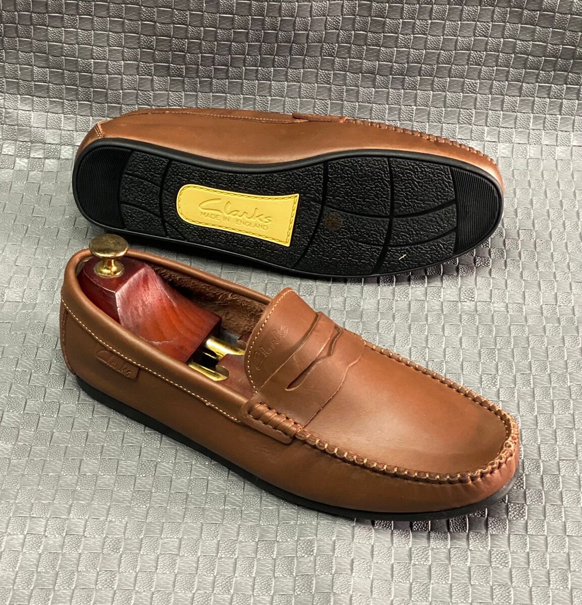 Mocassins élégants en cuir