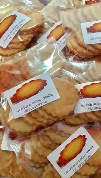 4 paquets SABLÉS vanille