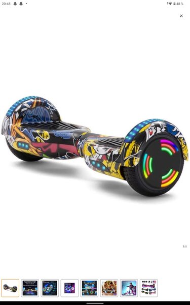 Hoverboard Enfant avec Motif Graffiti