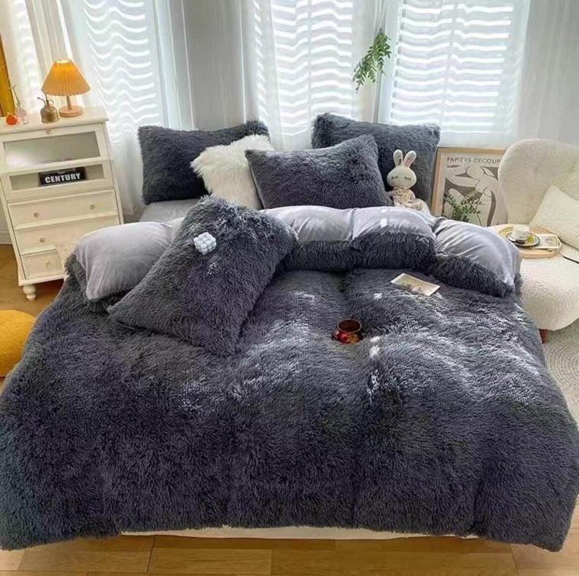 Fluffy Duvet Set