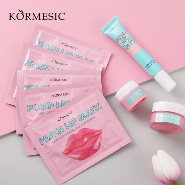 Peach Lip Care Set