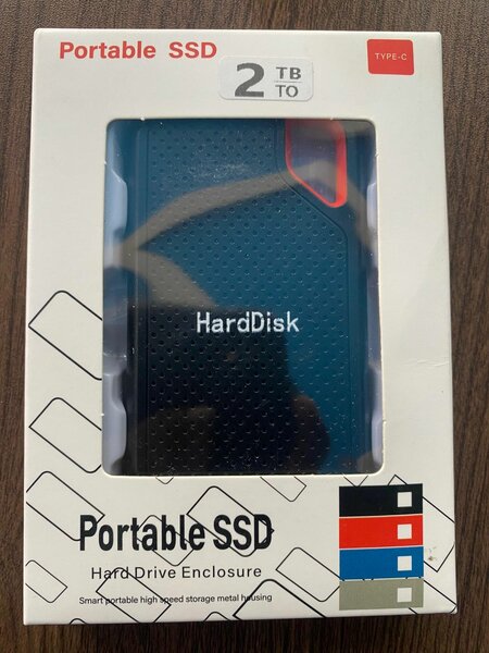 Disque SSD Portable 2To Type-C