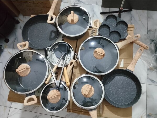 Ensemble Batterie de Cuisine en Pierre