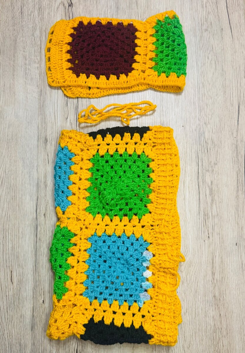 Crochet Two Piece Set