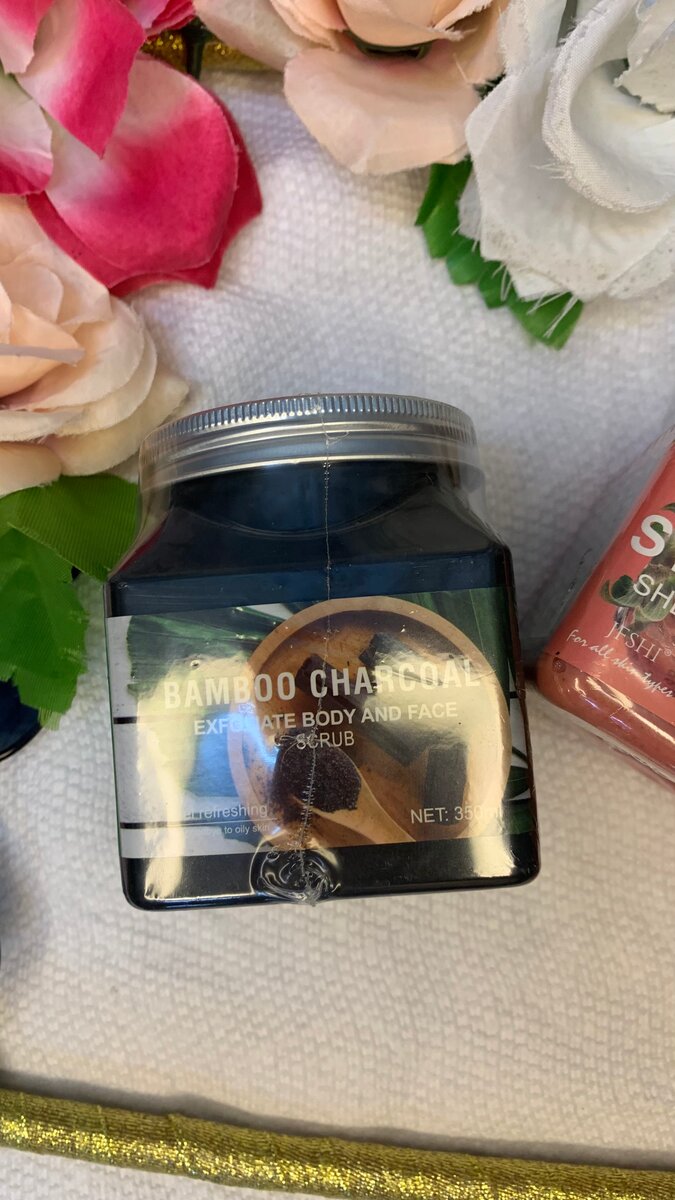 Gommage Soin Bambou Charbon