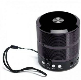 Portable Bluetooth Speaker - Rechargeable, Multi-Color LED Lights, SD Card and USB Support for Ultimate Convenience