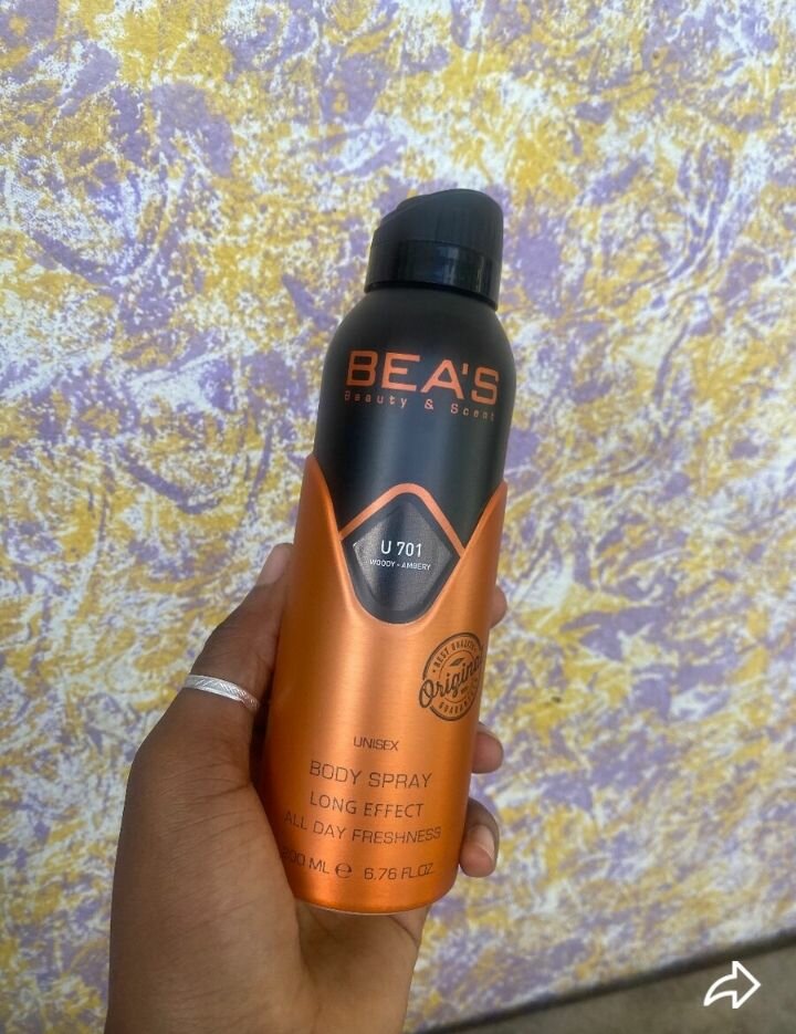 BEA's Spray Unisexe Fraîcheur
