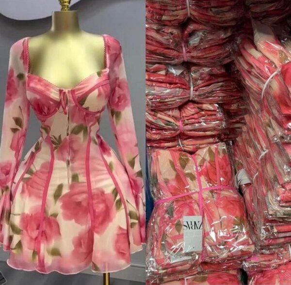 Robe florale élégante