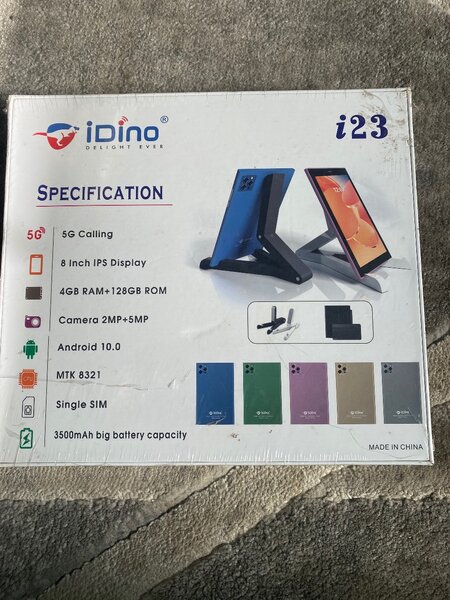 New 5G  idino i23 Tablet