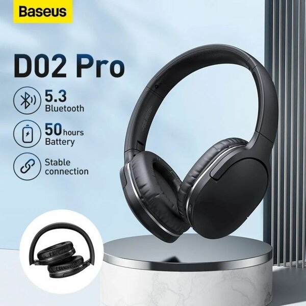 Baseus D02 Pro Écouteurs Bluetooth sans fil