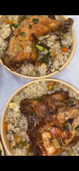 Riz cantonais au poulet