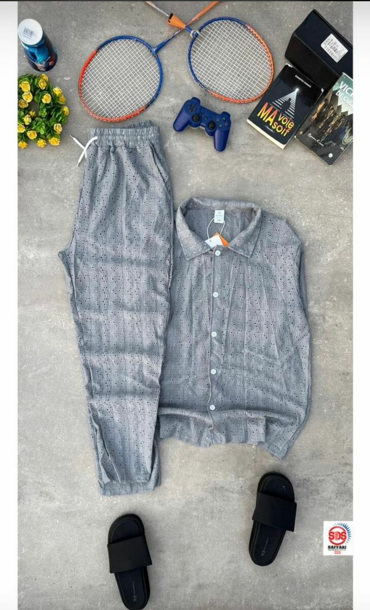 Ensemble de pyjama homme en lin