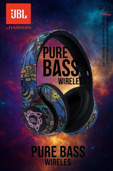 Casque JBL Bluetooth Pure Bass