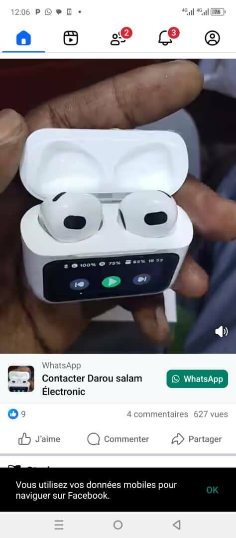 Écouteurs sans fil ENC HiFi