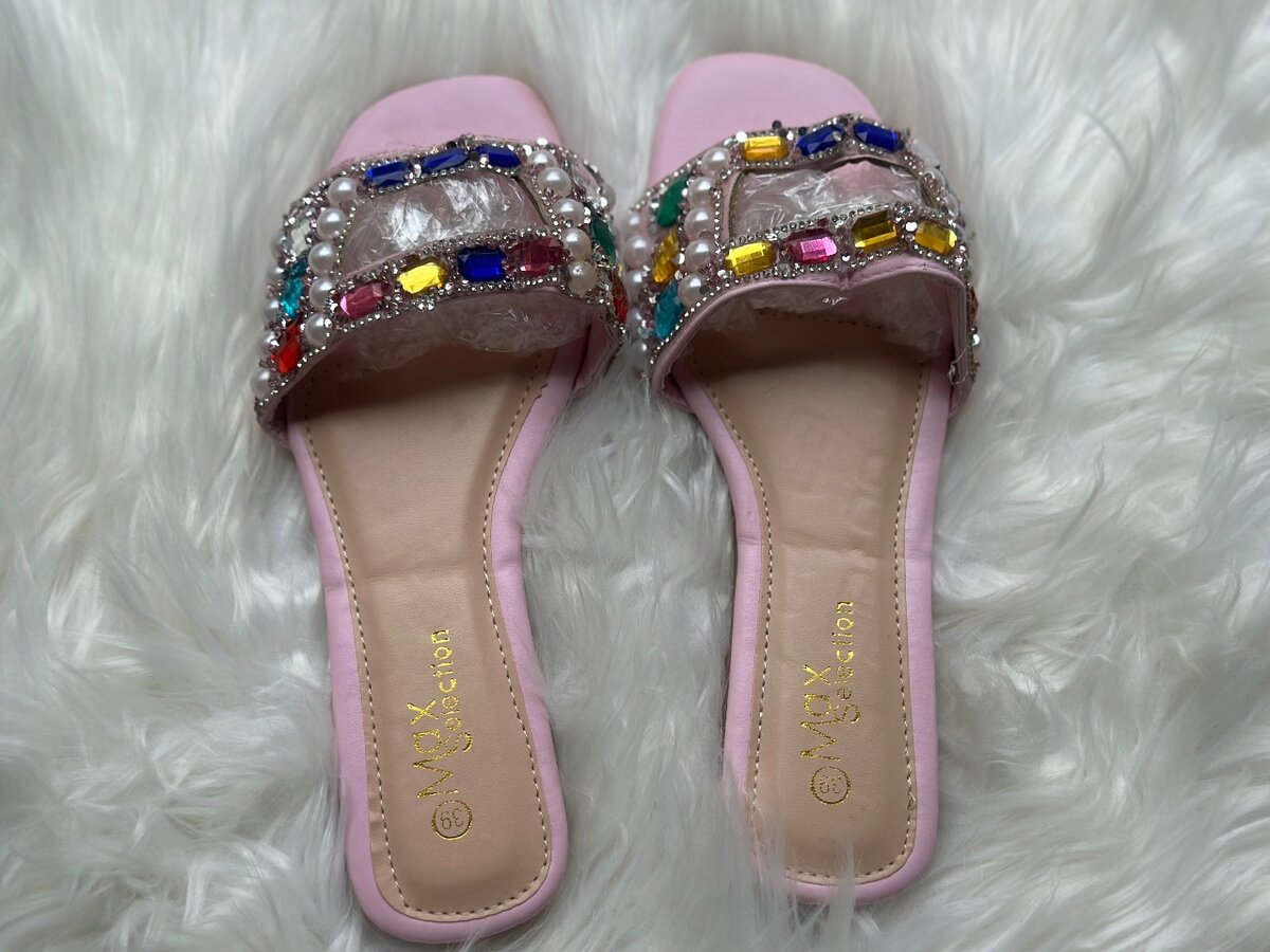 Sandales pour femme perles