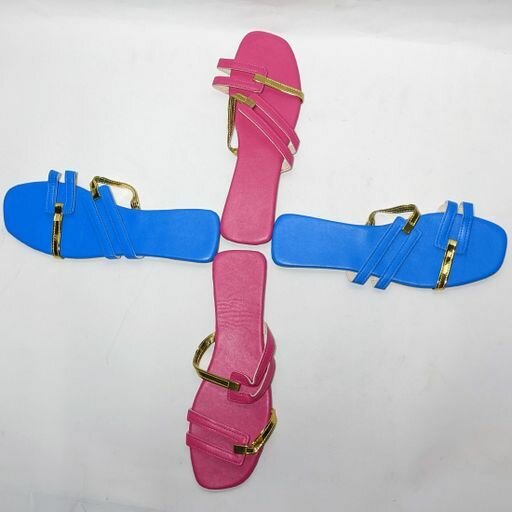 Golden Belted Slippers '05186