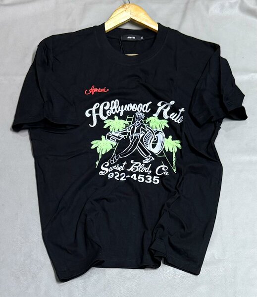 T-shirt noir Hollywood Kuts Amnesia