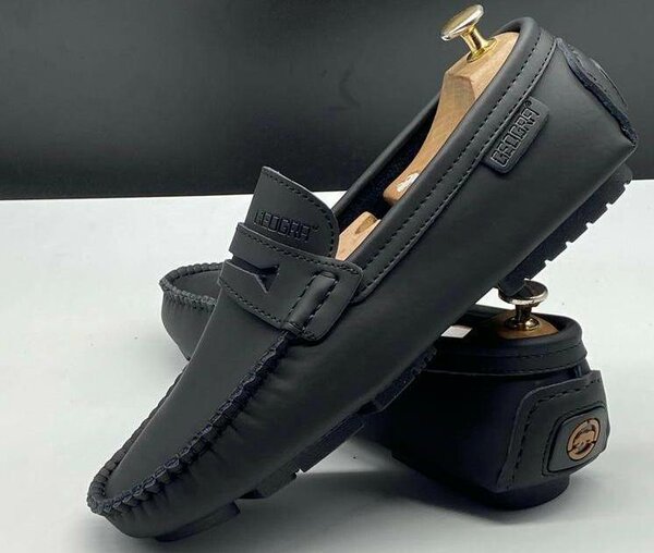 Mocassins élégants en cuir