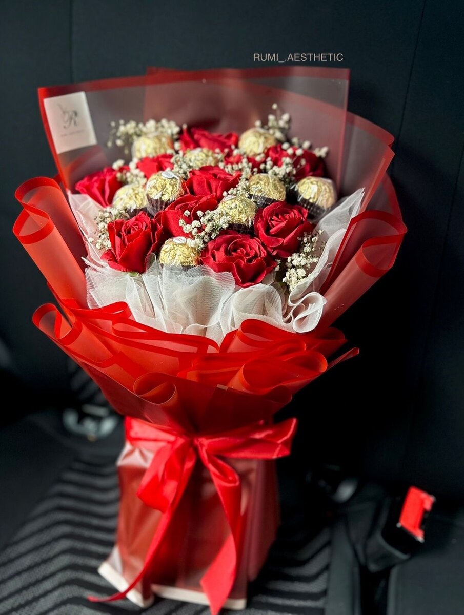 Bouquet de chocolats exquis