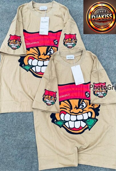 T-shirt graphique décontracté