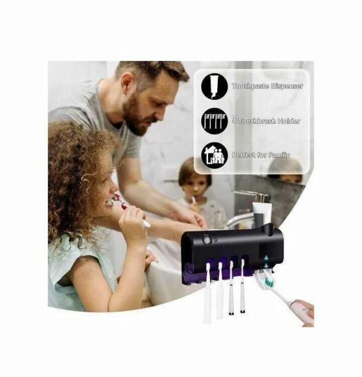 Support Brosse à Dents UV Intelligente