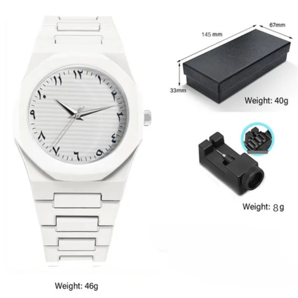 Montre Minimaliste Blanche