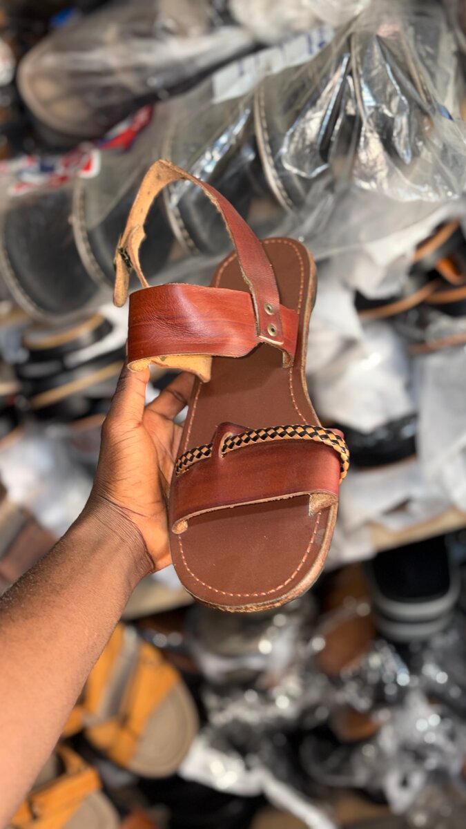 Sandales en cuir pour hommes