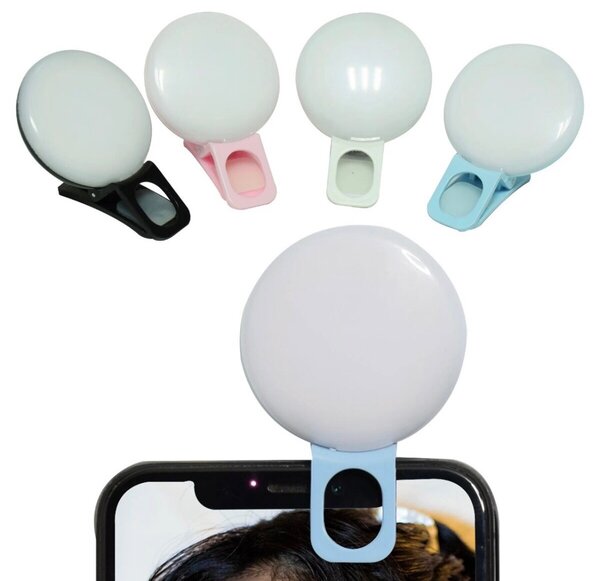 Lumière Anneau Auto-clip