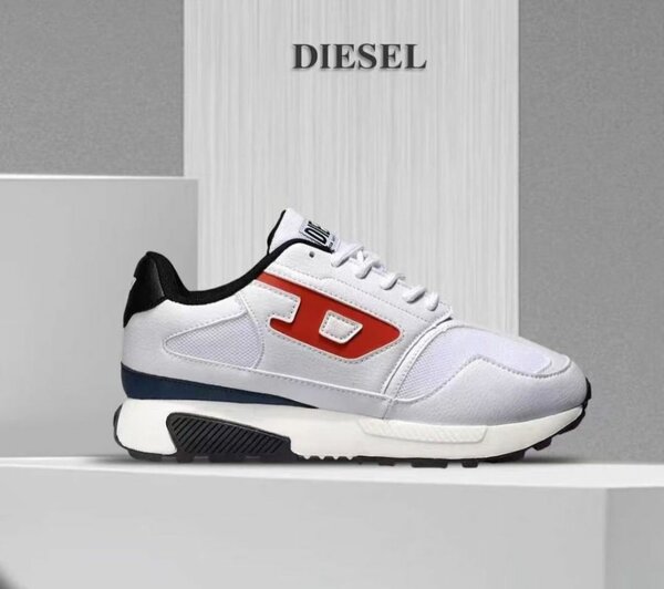 Baskets Diesel blanches homme