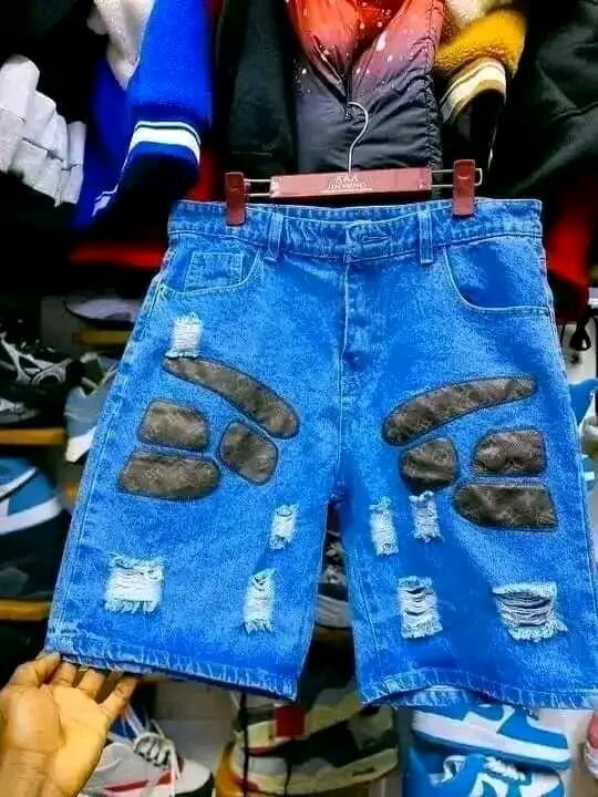 Veste en jean style urbain