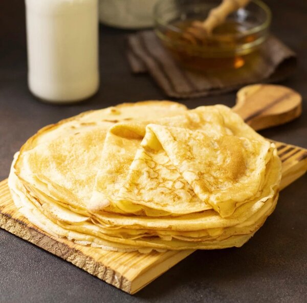 Crêpes nature au cerelac