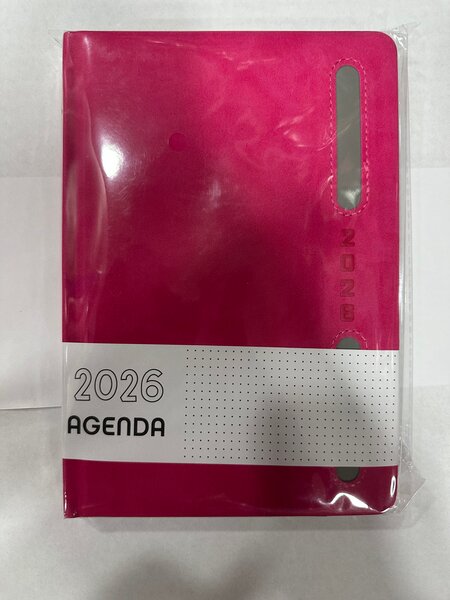 Agenda 2026 Rose Élégante