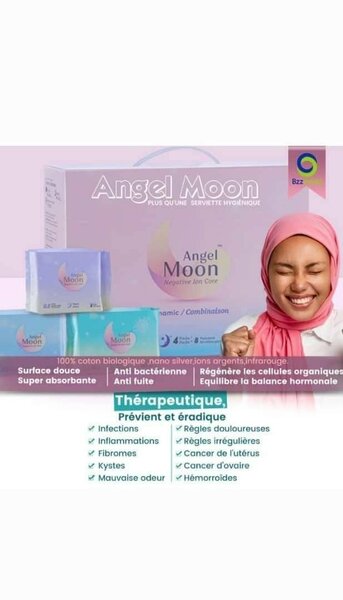 Serviette hygiénique en coton