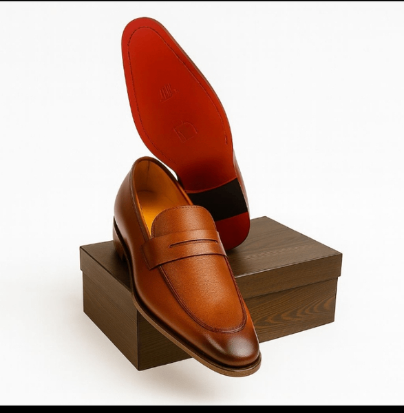 Mocassins élégants en cuir