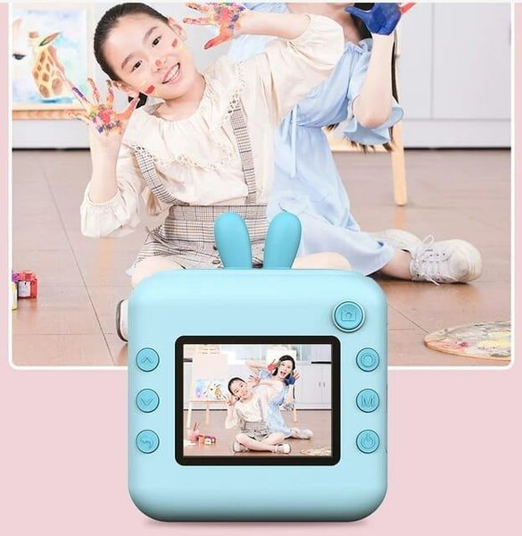 Appareil Photo Enfant HD, Impression Instantanée
