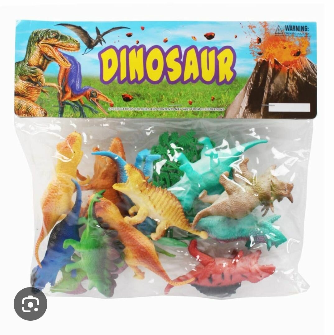 Figurines Dinosaures Colorées