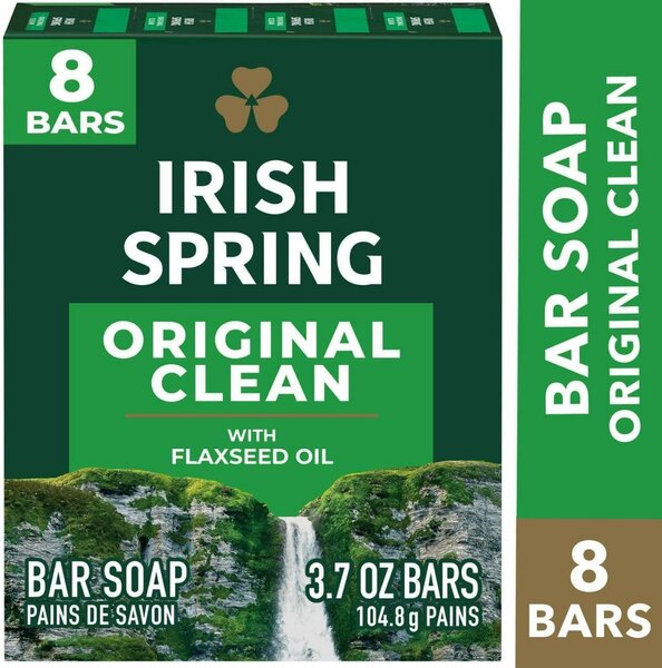 Irish Spring 8 bar soaps