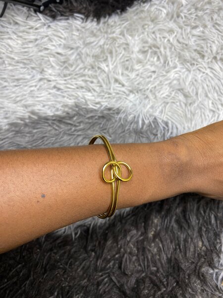 Bracelet en laiton élégant