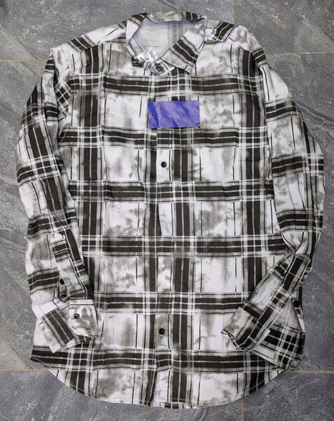 Chemise homme à carreaux