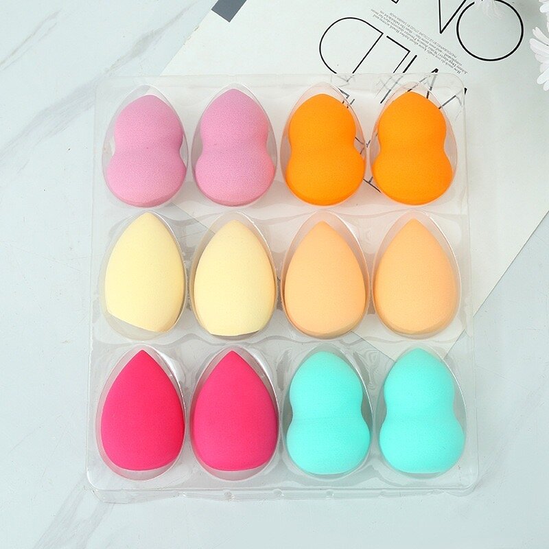 Éponges à Maquillage 12 Pièces