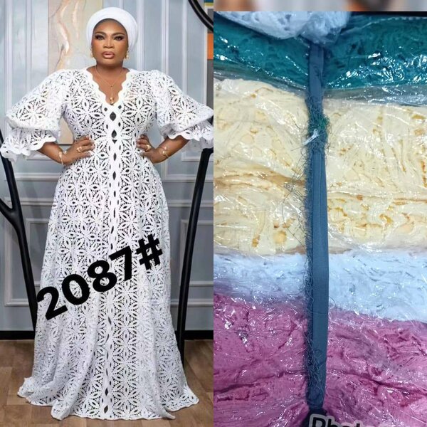 Robe en dentelle élégante