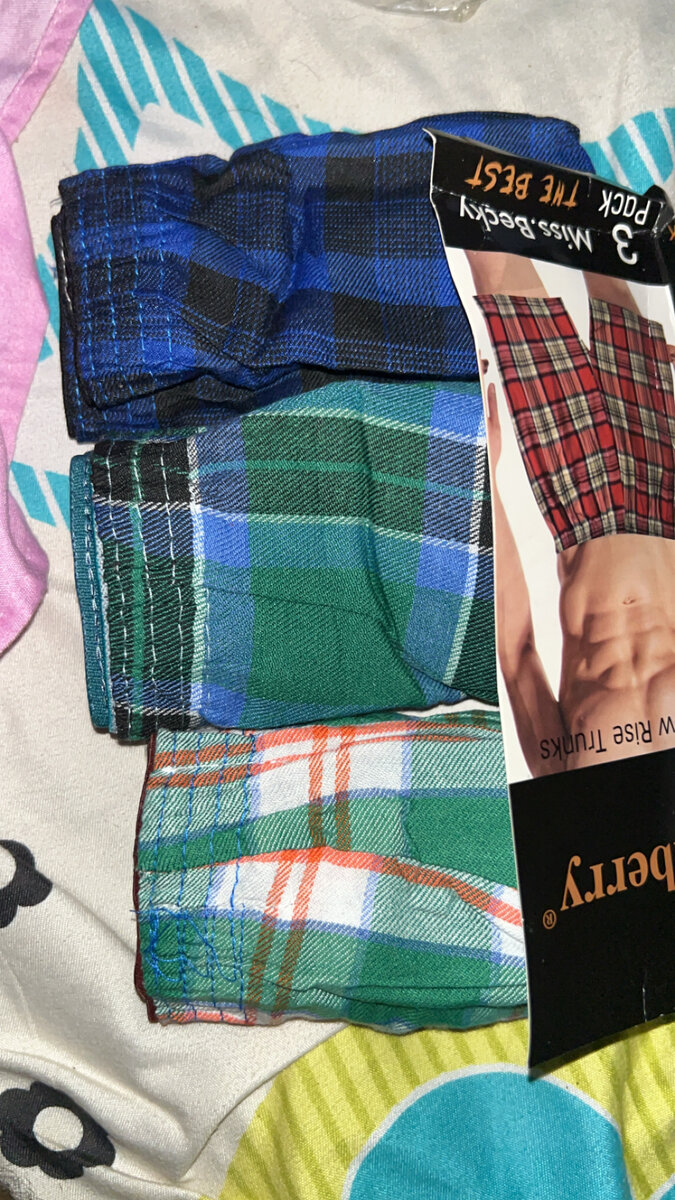 Caleçons Tinberry à carreaux