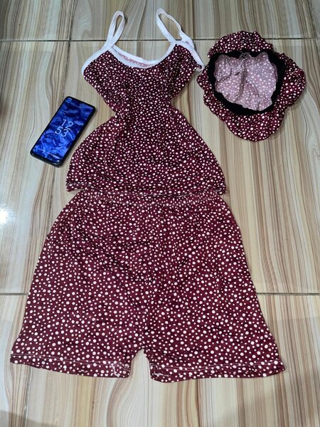 Pyjama court femme confortable