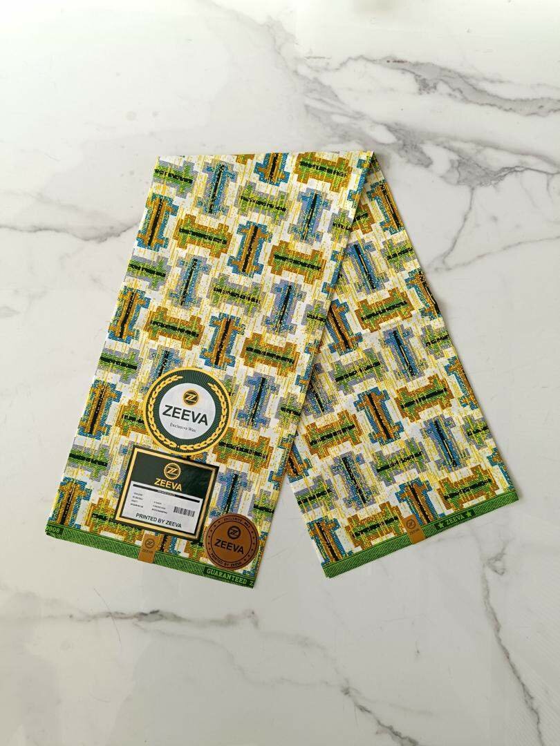 Tissu Africain Wax Coloré